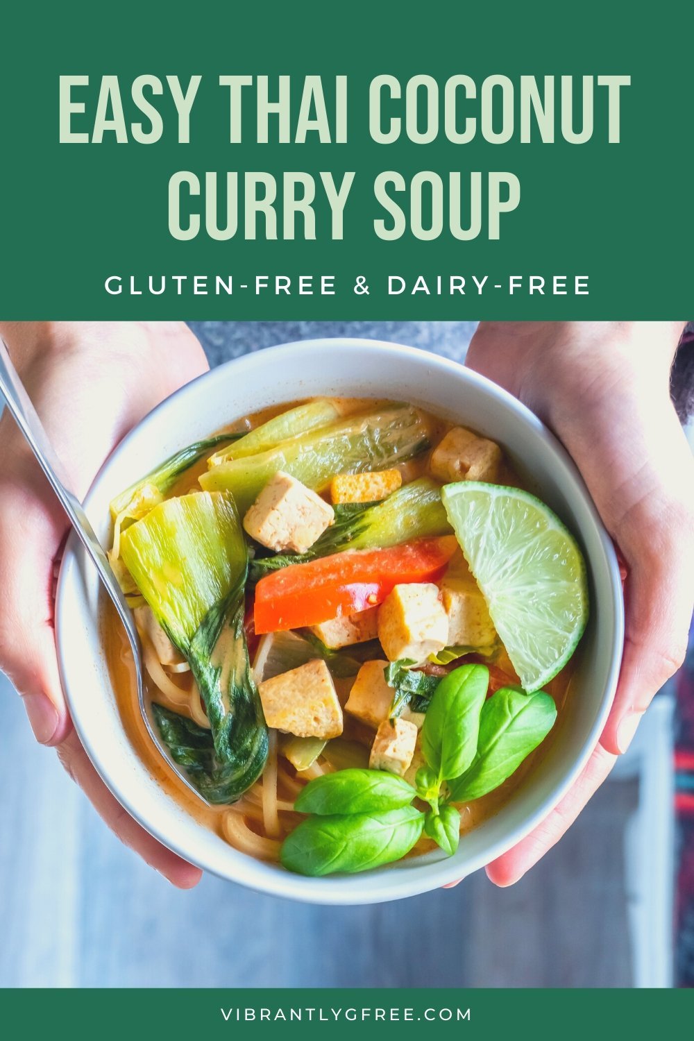 Easy Thai Coconut Curry Soup Pin 5