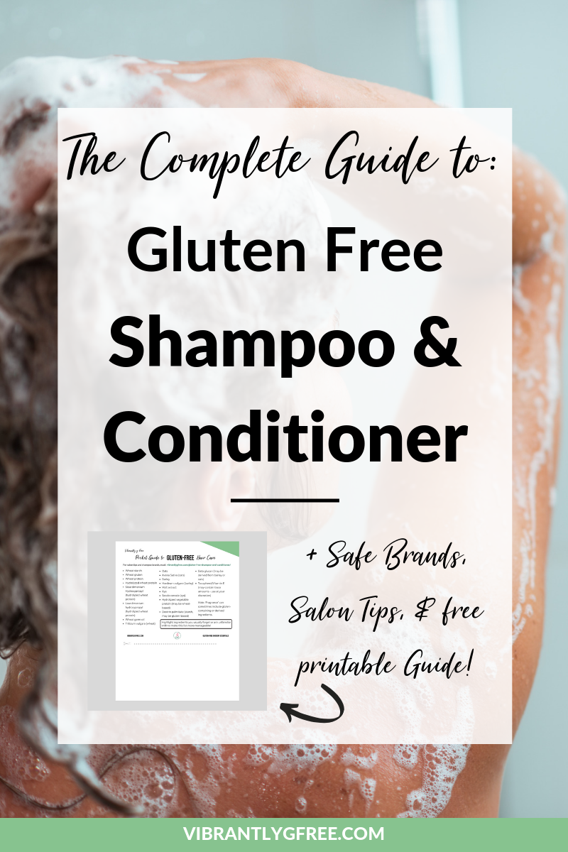 Gluten Free Shampoo and Conditioner PIN